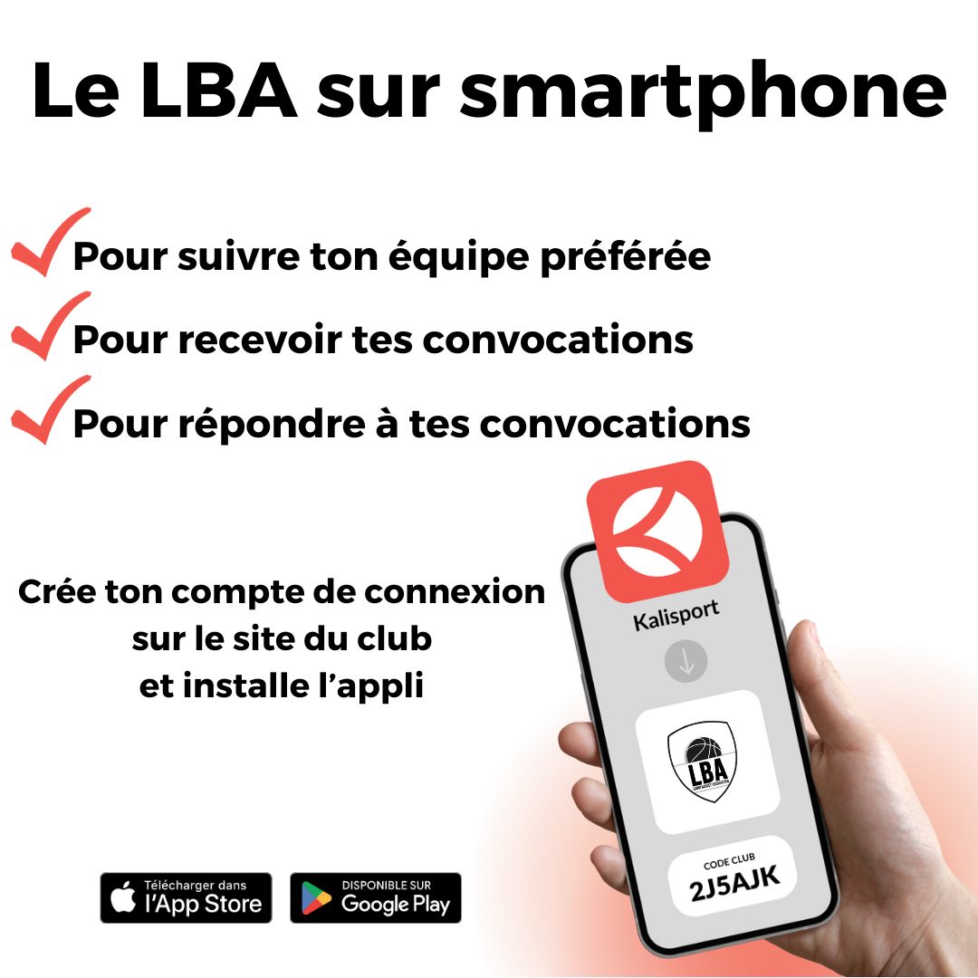 L'application du LBA sur smartphone
