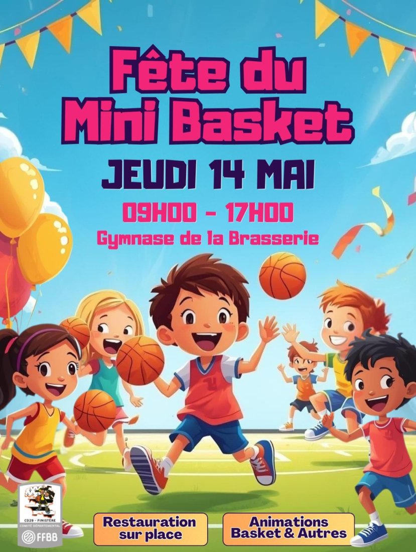 Fête du Mini Basket - jeudi 14 mai