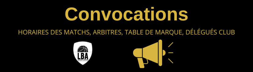Convocations