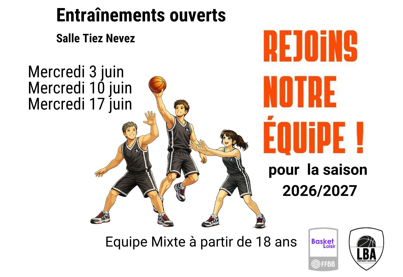 Entraînements Loisirs (Mixte)